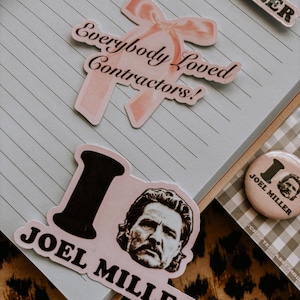 The Contractor and I love Dellie Stickers