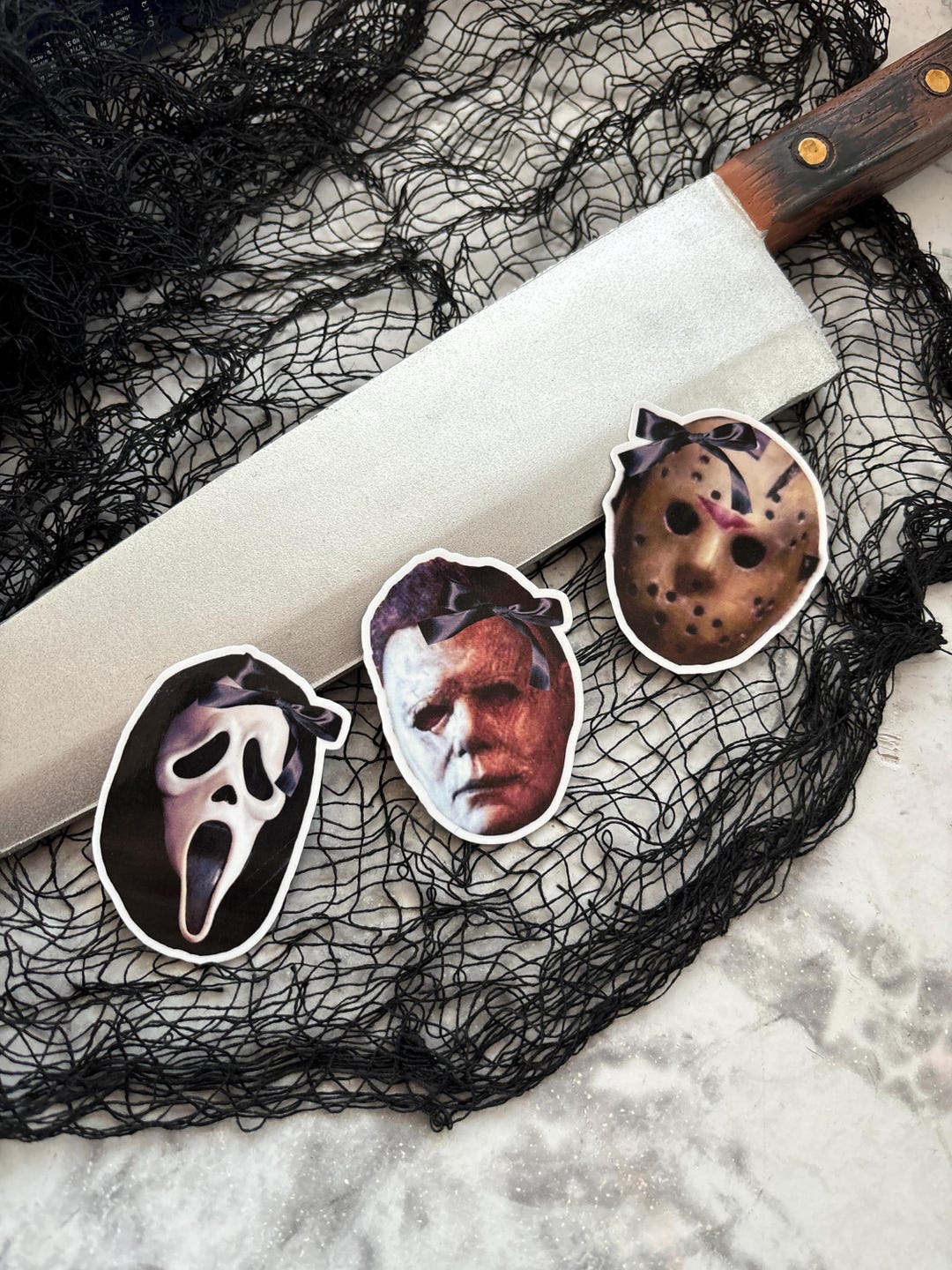 Mini Slasher Sticker Slasher Sticker Set - Etsy