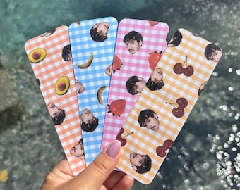 Pedro&#39;s Produce Pattern Laminated Bookmark