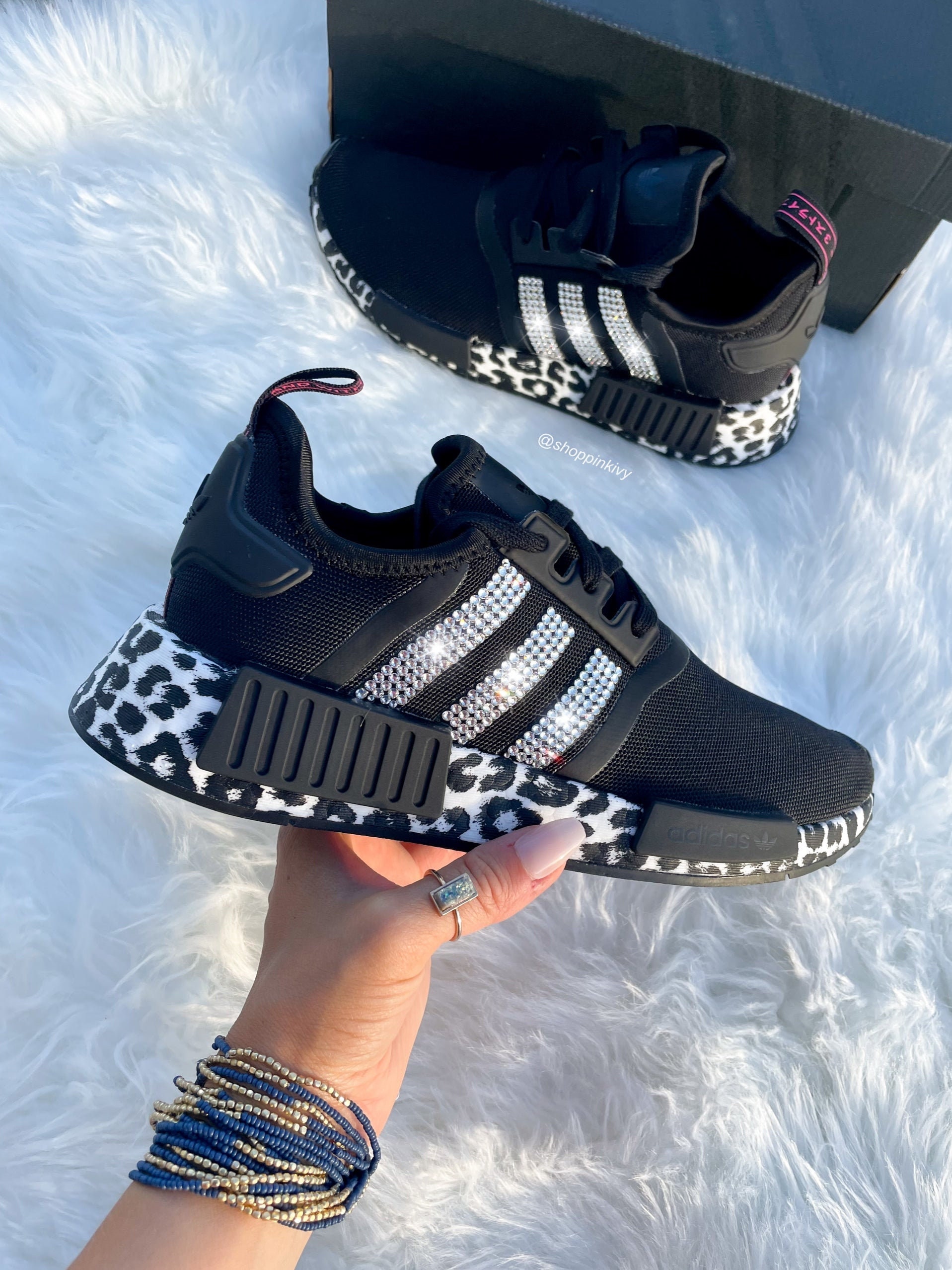 Swarvoski Adidas NMD Custom Adidas Nmd Adidas Bling -  Israel