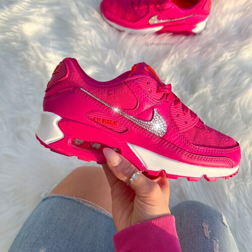 pink shoes air max
