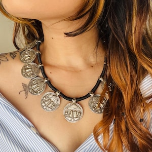 Mehnaz Afghan Vintage Choker