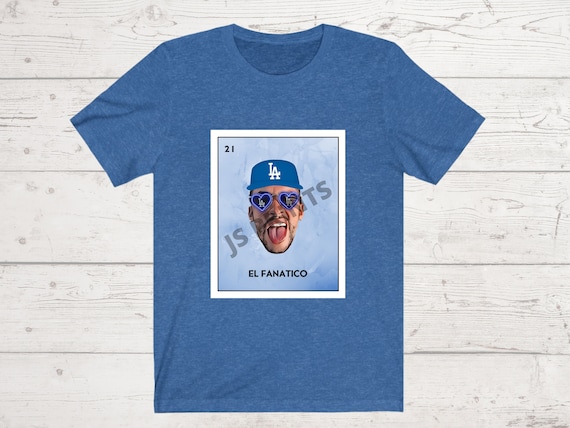 bad bunny in dodger jersey
