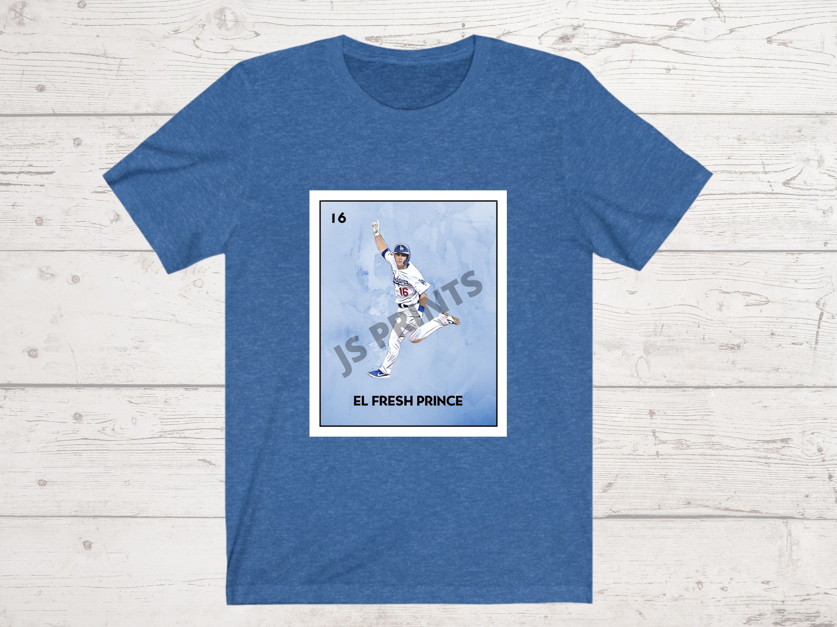Will Smith Dodgers Mexican Loteria T-shirt: El Fresh Prince. -  Israel