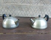 Set of Two Vintage Soviet Tea Pots