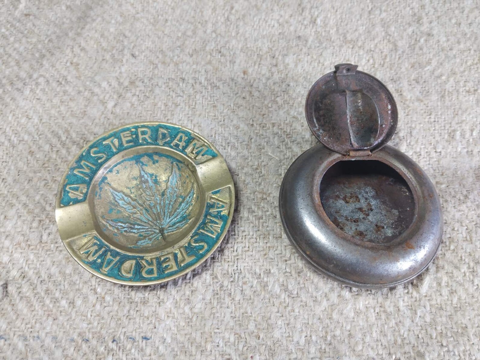 Set of Vintage Ashtrays Etsy