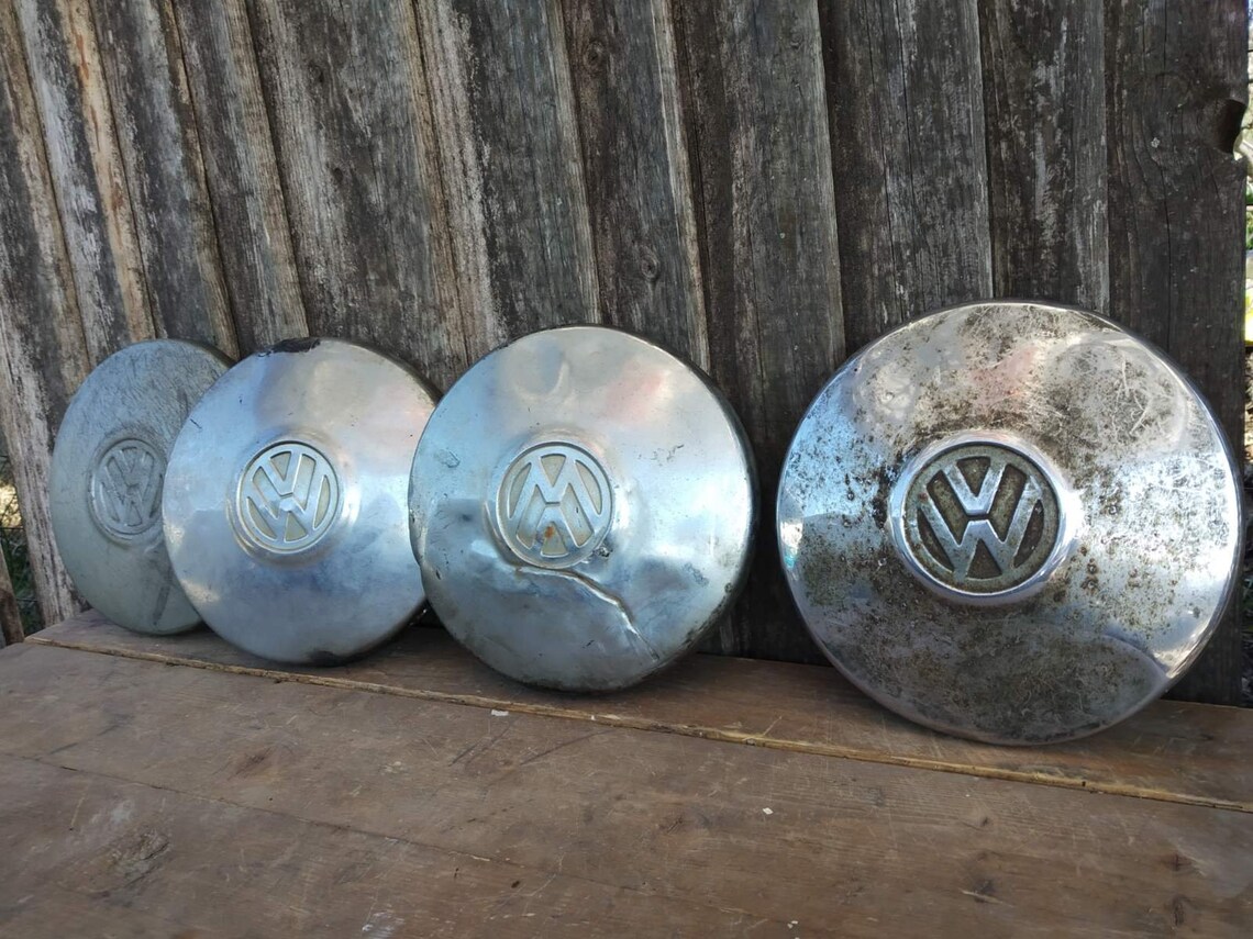 Vintage Original VW Hubcaps Etsy