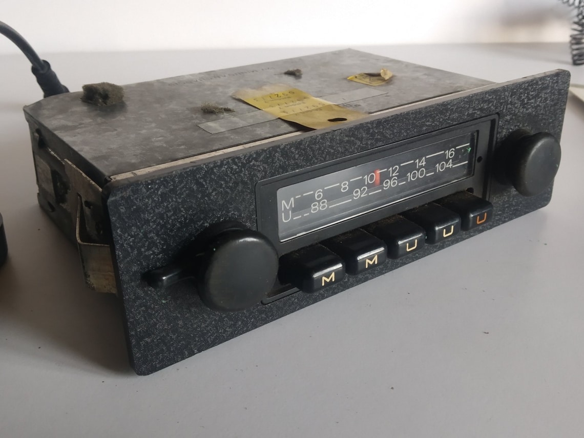 Vintage Grundig Car Radio Etsy