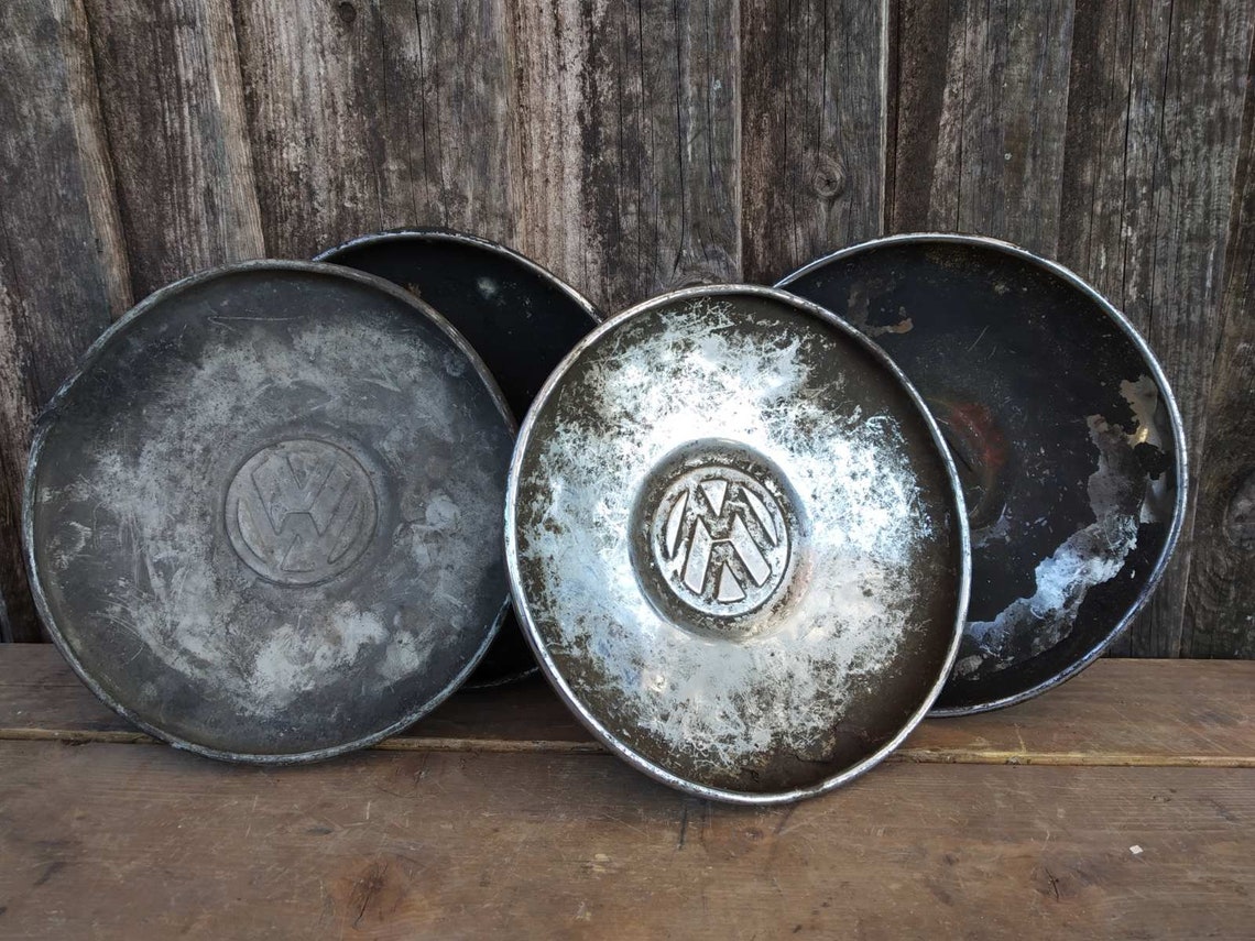 Vintage Original VW Hubcaps Etsy