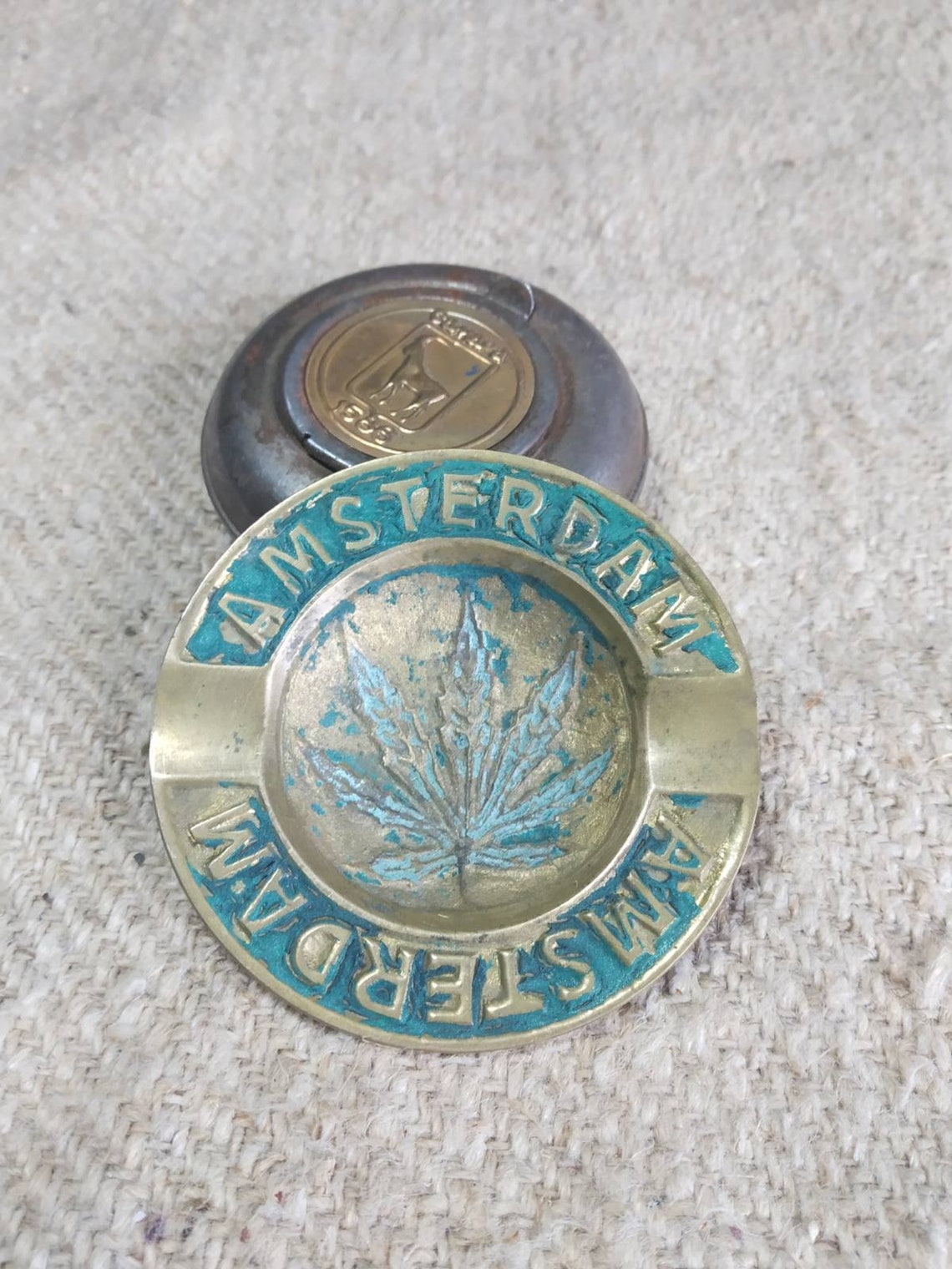 Set of Vintage Ashtrays Etsy