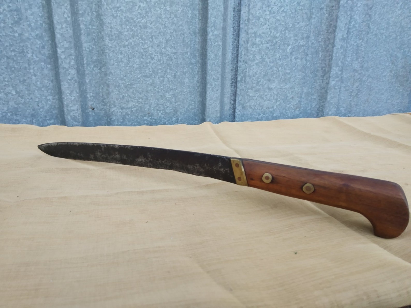 Vintage Long Handmade Ottoman Knife 1800s Karakulak 46cm Etsy