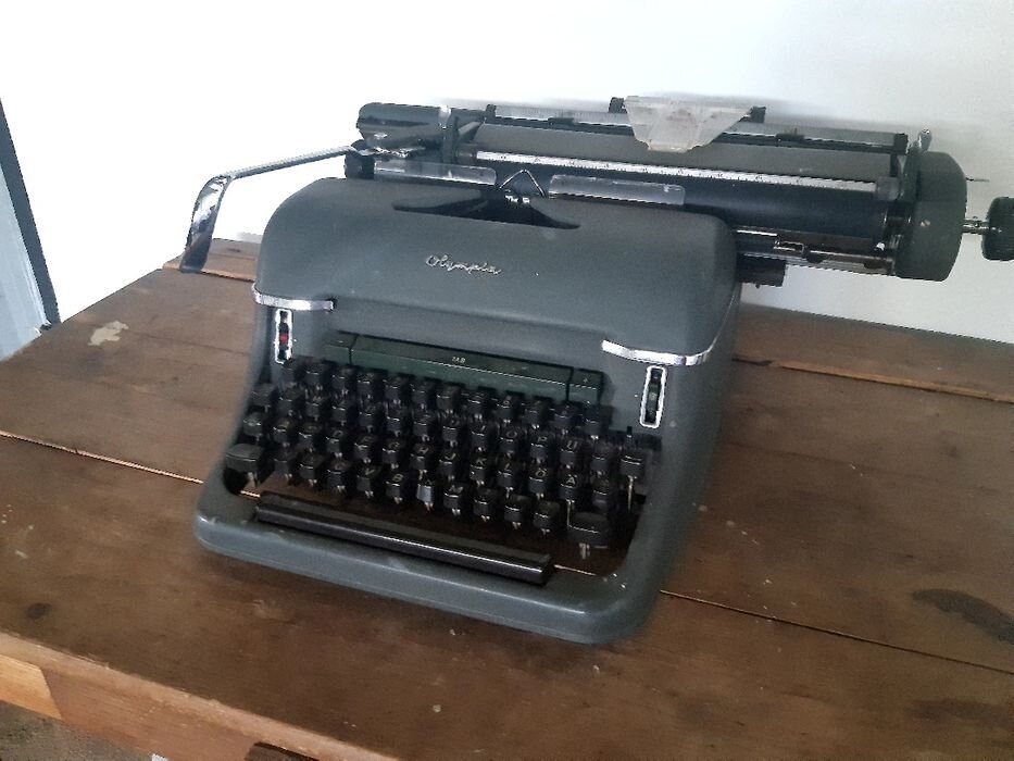 Vintage Typewriter Olympia SG 1 Etsy