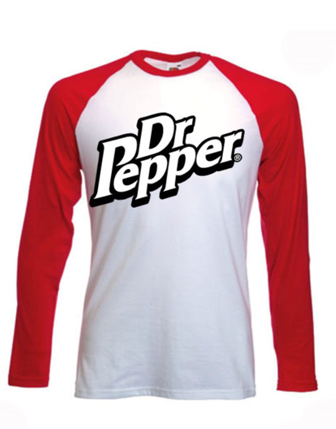 Dr Pepper Logo Long Sleeve T Shirt S to XXL Clothing Jersey Etsy