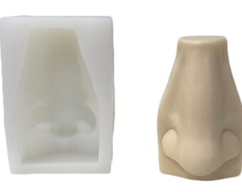 Silicone Nose Mold / Mould : DIY Soap Candle Tool
