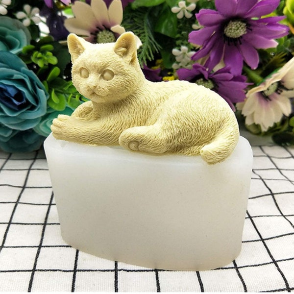 Cat Soap Mold Etsy