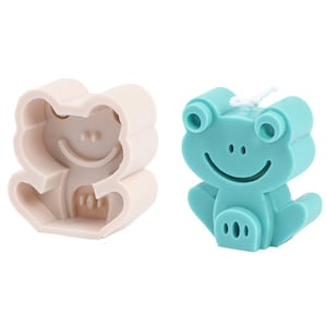 Frog Silicone Mold: Animal Candle, Soap, Lotion Bar, Resin, Clay Art Making