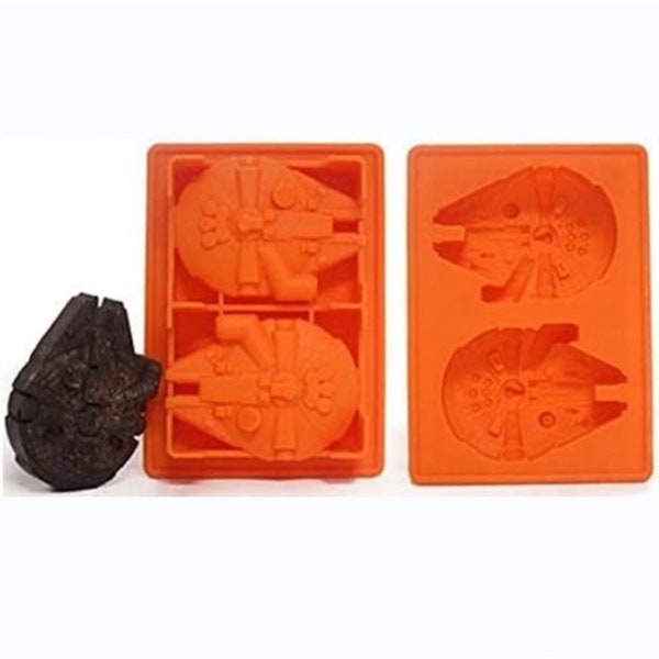 Silicone Cupcake Molds Set Nonstick Star Wars Shape Ice Cube Tray Chocolate Candy Moulds
