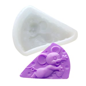 DIY Käse Käse Maus Kuchenform Mousse Schokolade Handgemachte Seife Seifenset Maus Backenwerkzeug