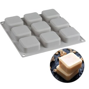 15Cavity Square Cake Baking Silicone Mold Jelly Chocolate Truffles