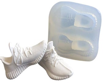 Sport Shoes Shape Fondant Silicone Mold for Cake Decorating Cupcake Topper Candy Chocolate Jello Making