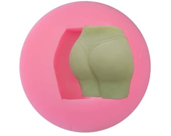 Lady butt Shape Chocolate Fondant Cake Decoration Baking Silicone Mould