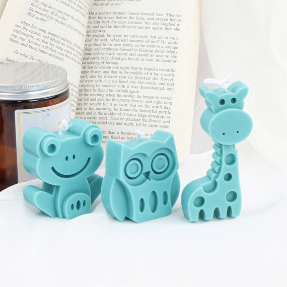Giraffe Animals VERY SMALL Silicone Mold for  Fondant-resin-handcrafts-polymer Clay-candy-baby Shower-soap  Embeds-wax-handmade Molds. 