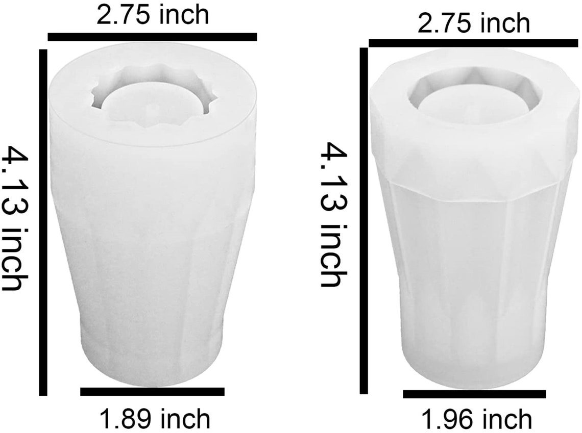 Resin Vase Molds Flower Pot Silicone Mold Epoxy Bottle Etsy