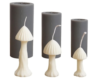 Pilz Kerzenform: DIY Handwerk Werkzeug, Silikonform (3 Stück)
