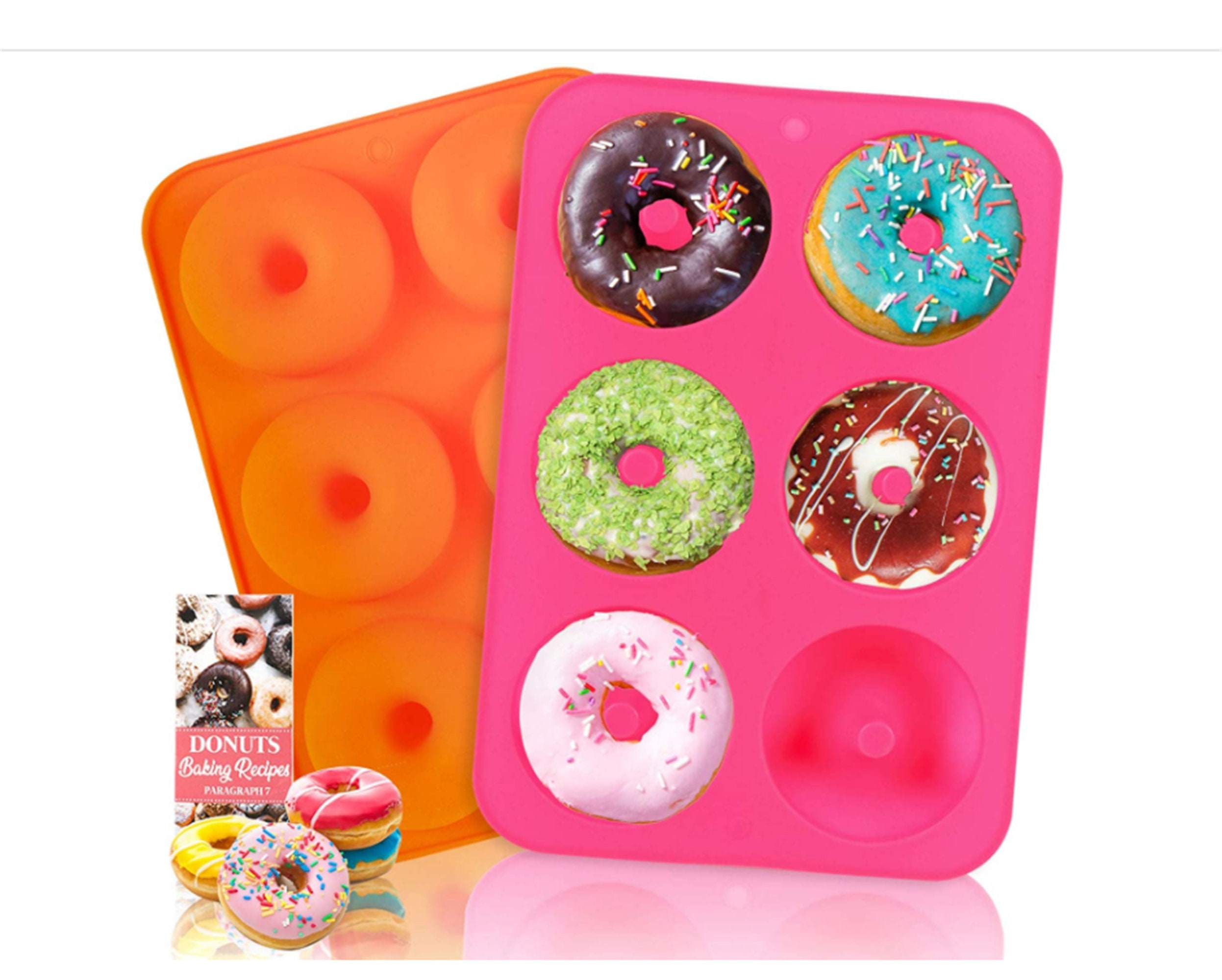 Winerming Silicone Molds for Candy 5 PCS Donut Gummy Mold/ Mini Donut  Pan/Ring Gummy Candy Mold