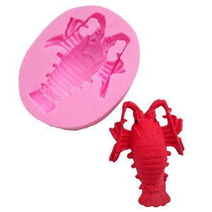 Lobster Fondant Cake Decoration Molds Silicone Mold for Chocolate Candy Making Gummy Sugarcrafts Soap Homemade Mold Cupcake Jelly Molds