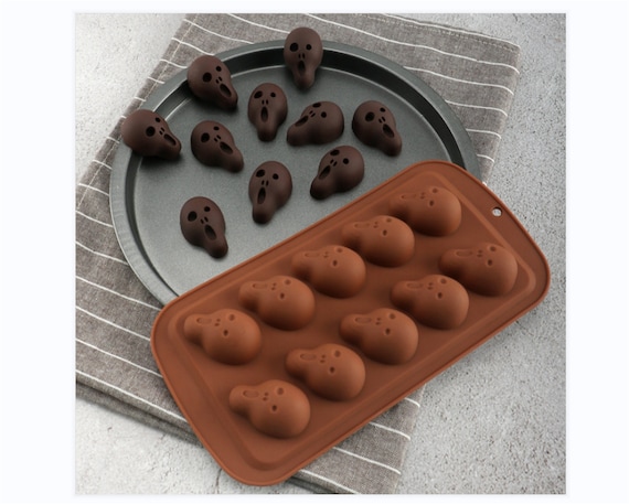 Halloween Candy Molds Silicone Chocolate Candy Mold Skull - Etsy New Zealand Halloween Candy Molds Silicone Chocolate Candy Mold Skull - Etsy New Zealand