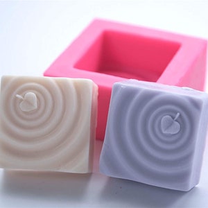 Moldes de silicona Hoja, Forma de onda de agua Arte artesanal Molde de jabón de silicona, Líneas de agua Moldes artesanales Moldes de jabón hechos a mano DIY - El mejor jabón hecho a mano