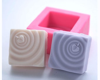Stampo per sapone in silicone a forma di foglia e onda: fai da te per sapone e saponette