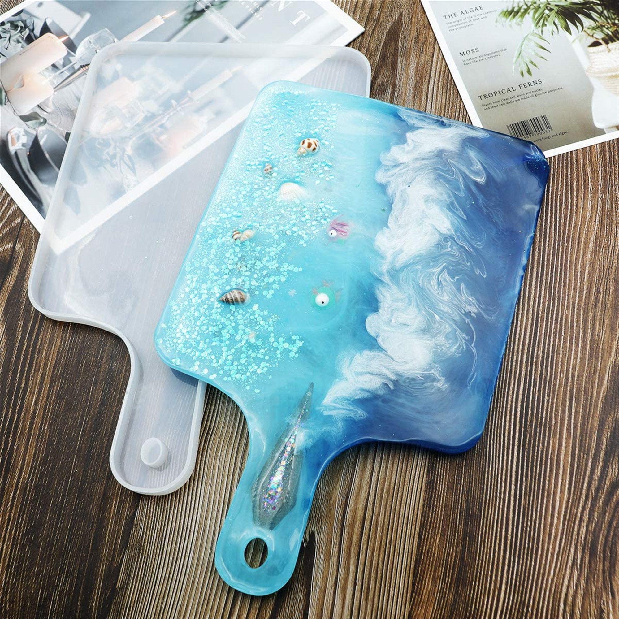 Resin Silicone Tray Molds Casting Mold for Epoxy Resin DIY Etsy