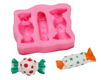 Silicone Candy Mold: Chocolate, Fondant, Cake Decoration, Clay Resin Crafs Tool