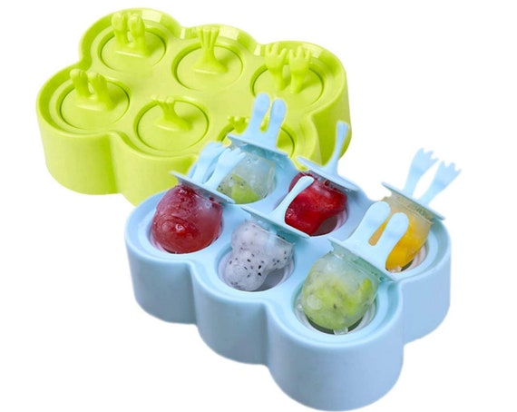 Ice Pop Molds BPA Free 12 Popsicle Molds Tray Food Grade Silicone