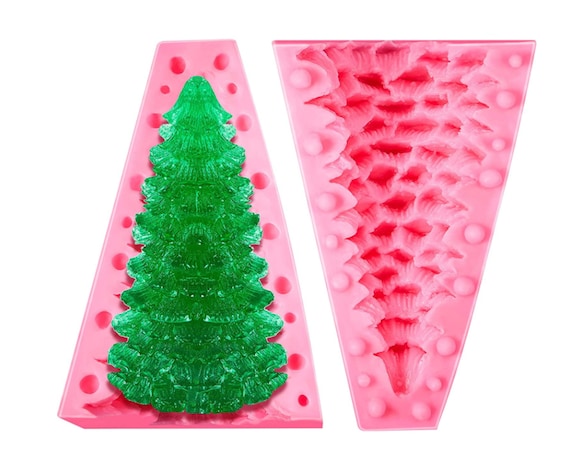 3d Christmas Tree Silicone Mold - Xmas Tree Pan Silicone Mold For