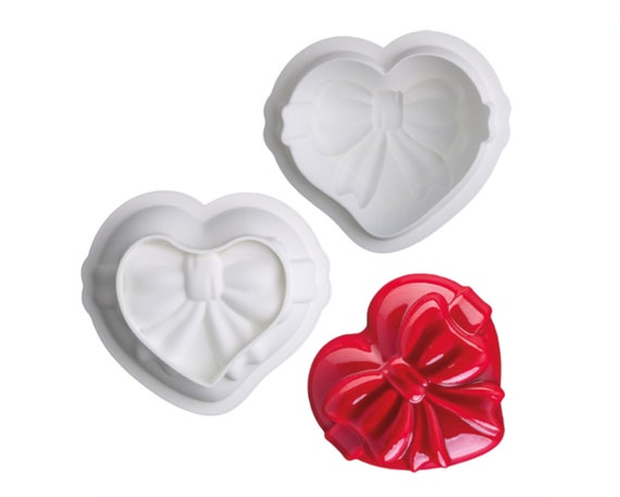 Heart Shape Love Silicone Mold, Non-stick Easy Release Heart Shaped  Silicone Mold Tray For Handmade Chocolate, Dessert 