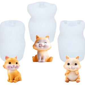 Silikonform In Katzenform – Für Schokolade, Seifen, Kerzen & Mehr (ca. 32 Cm Lang)