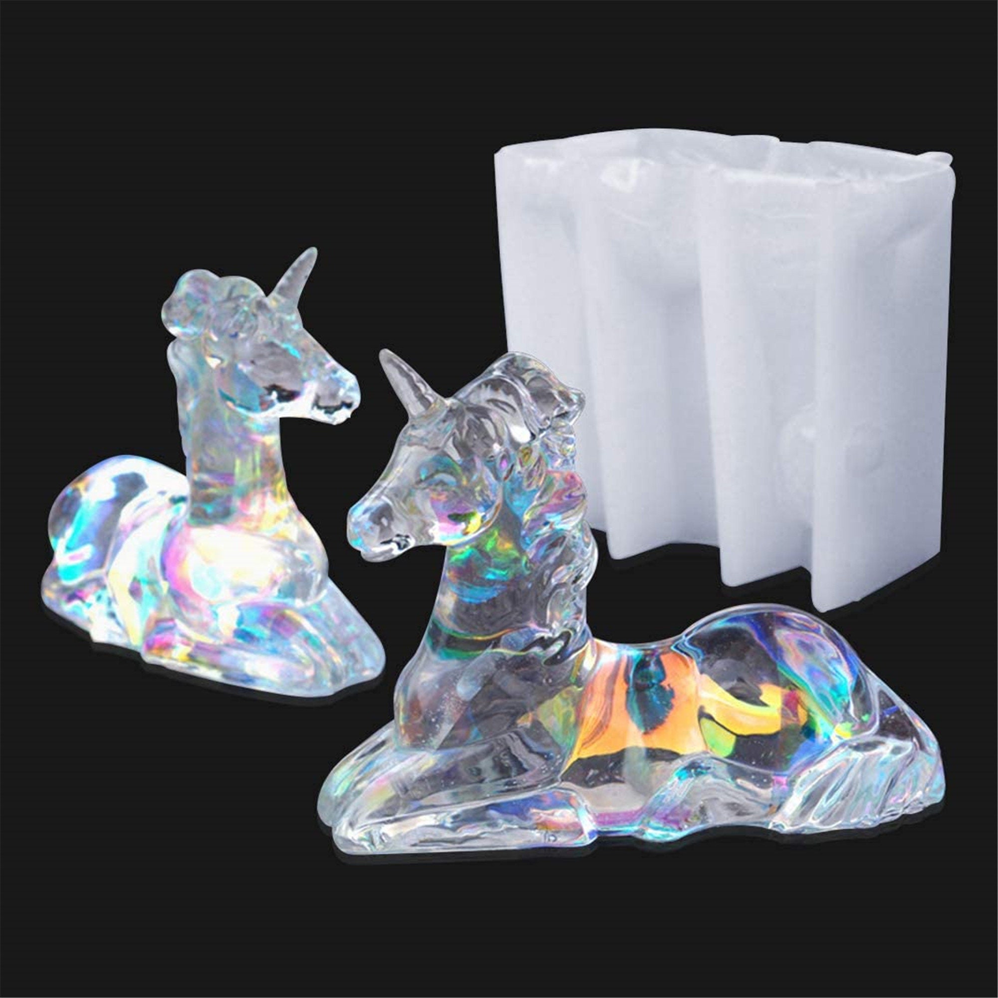 Unicorn Resin Molds Crystal Silicone Molds for Resin Epoxy Etsy UK