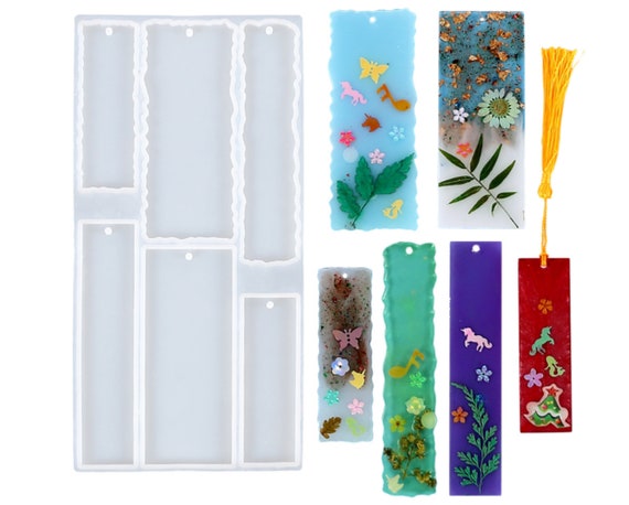 Silicone Bookmark Mold Epoxy Resin Casting Molds Jewelry Making