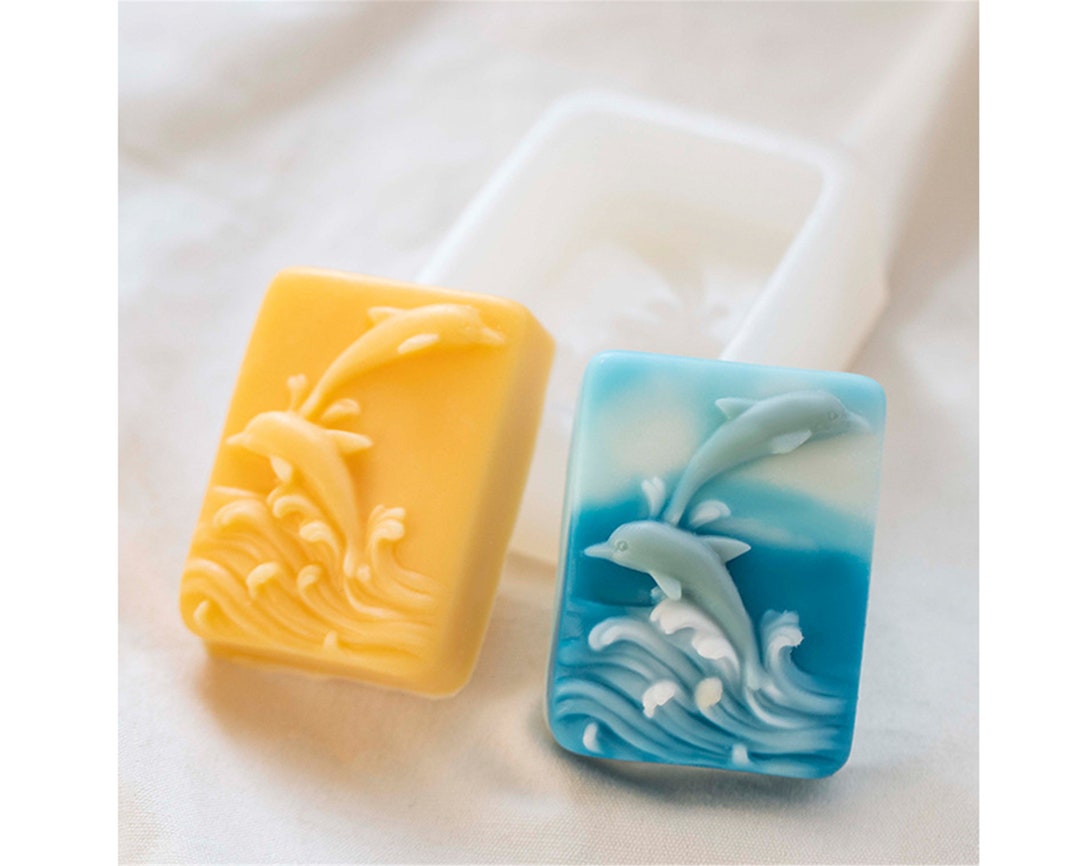 Lovely Dolphins Craft Art Silicone Soap Mold Craft Molds Diyrandom