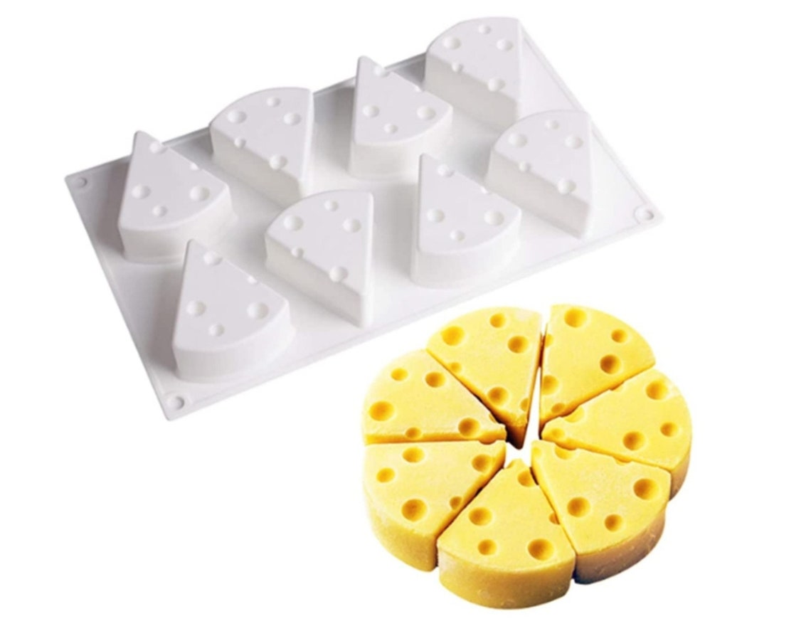 6-Loch Himbeeren Mousse Kuchenform Silikon Backform Produktbild-Vorschau 2