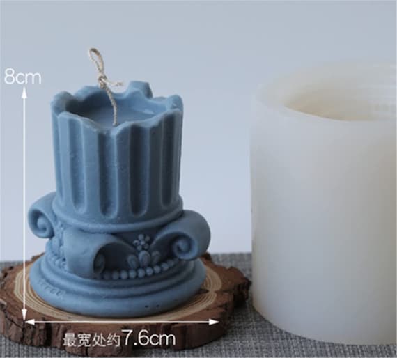 Stampo per candela in silicone 3D fai-da-te Corpo Stampo per colonna romana  Fabbricazione di intonaco per candele fatto a mano -  Italia