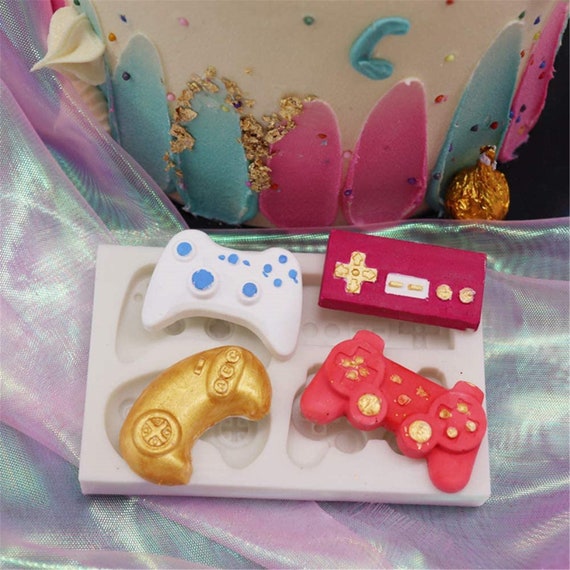Details about   Controller Gamepad Silicone Mold DIY Fondant Mold Cupcake Biscuit Birthday Cakes 