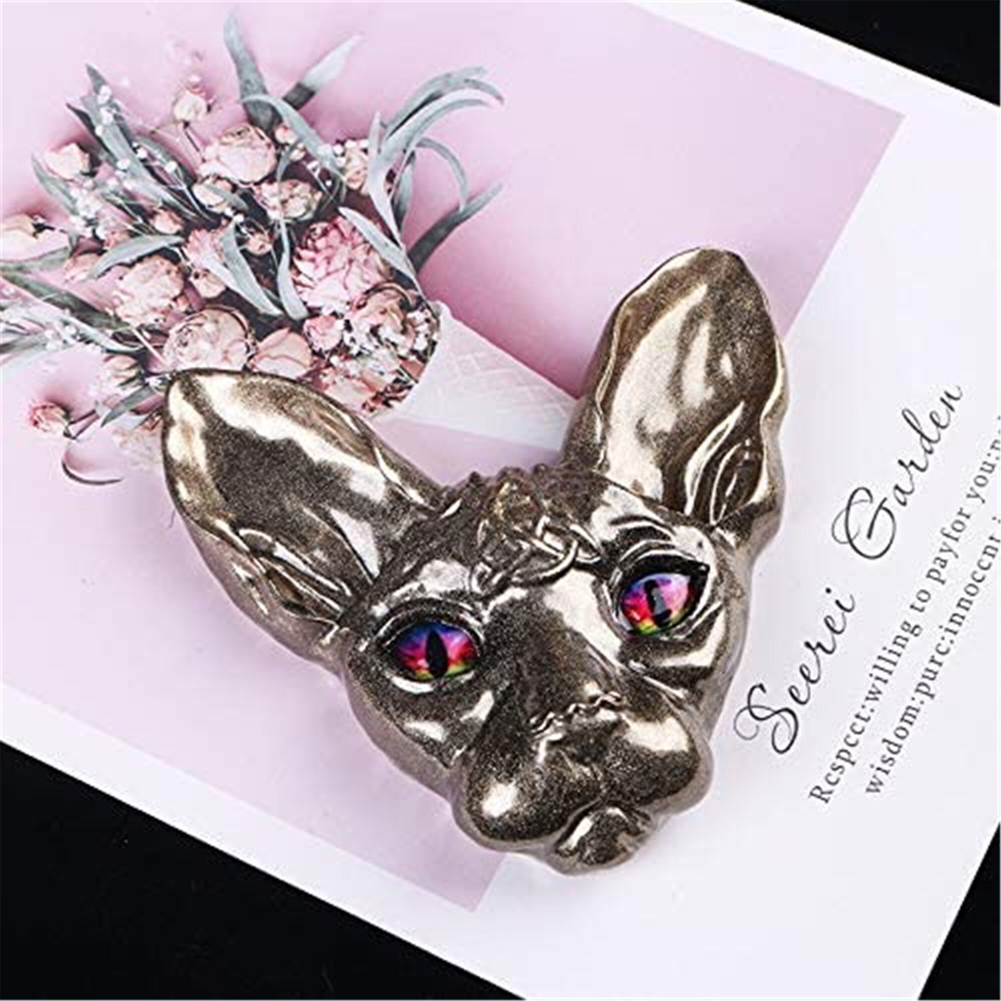 Canadian Hairless Cat Beerus Devil DIY Hand Craft Epoxy Resin Etsy