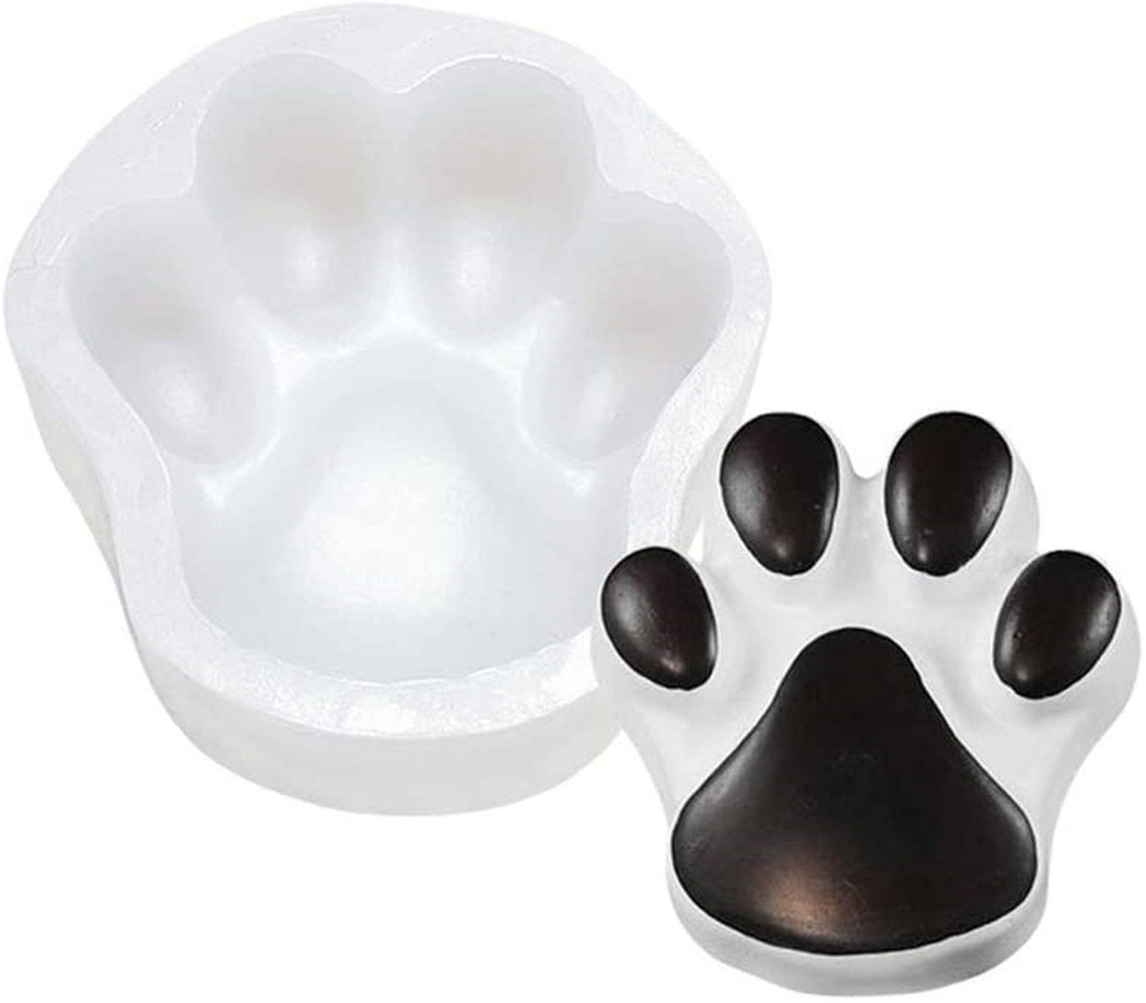 DIY Large Pet Paw Resin Casting Mold Dog Paw Silicone Mold for Etsy