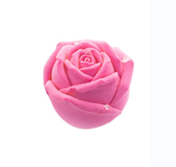 Silicone Candle Mold Rose Flower Soap Making Mould DIY Scented Wax Candles  Craft