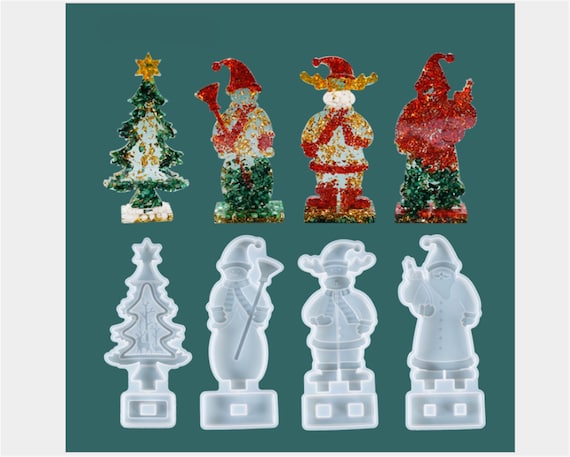 Custom DIY Christmas 3D Decoration Silicone Epoxy Resin Mold Injection Mold  - China Silicone Mold and Epoxy Resin price