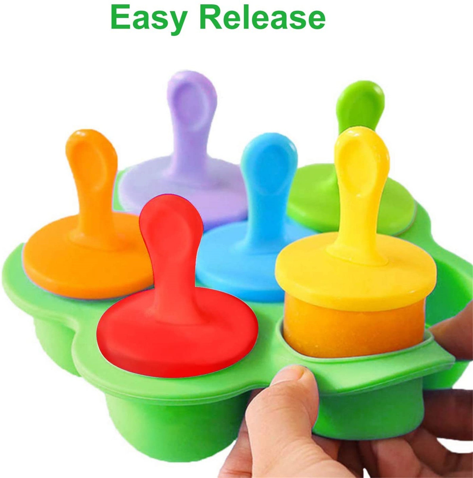 Cute Silicone Baby Popsicle Molds Reusable Homemade Cakesicle Etsy